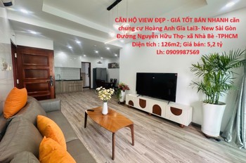 CĂN HỘ VIEW ĐẸP - GIÁ TỐT BÁN NHANH căn chung cư Hoàng Anh Gia Lai3- New Sài Gòn huyện Nhà Bè, TPHCM