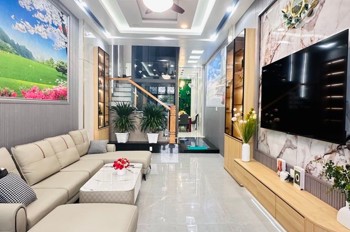 Nhà hẻm xe hơi 4 tầng có thang máy khu dân cư Gò Vấp – đường số 59, 70.2m², ngang 3.9m, 14.7 tỷ