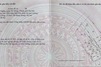 Đất Đẹp - Giá Tốt - Bán 3 Lô Đất Tiềm Năng Tại Phường Yên Nghĩa Hà Đông, Hà Nội