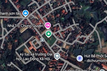 Bán 2 Lô Đất Thổ Cư Xuân Khanh, Sát Cổng Trường Đại Học, Cách Vành Đai 5 Chỉ Vài Trăm Mét