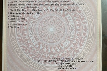 Nhà Đất Đẹp – Giá Tốt – Chính Chủ Cần Bán Nhanh Nhà Vườn Tại Xã Trung Giã (Nam Sơn, Sóc Sơn), Hn