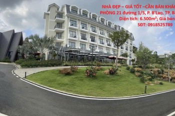 Nhà Đẹp – Giá Tốt –Cần Bán Khách Sạn 3 Sao 40 Phòng 21 Đường 1/5, P. B'lao, Tp. Bảo Lộc, Lâm Đồng
