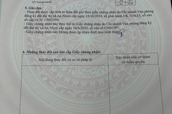 Đất Đẹp – Giá Tốt – Ngộp Bank Cần Bán 2 Lô Liền Kề Đường Xã Nhơn Mỹ, Thị Xã An Nhơn, Bình Định