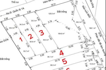 Bán 6 Lô Đất Đẹp An Phú Đông – Sổ Riêng Từng Nền – Giá Tốt Đầu Tư