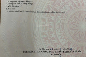 Đất Bán Tại Đt 433, 1,1 Tỷ, 1031 M2, Huyện Đà Bắc, Hòa Bình