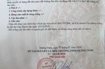 Đất Đẹp - Giá Tốt - Chính Chủ Cần Cần Bán Đất Tại Xã Duy Hải, Huyện Duy Xuyên, Quảng Nam