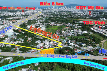 Đất View Sông Vĩnh Hiệp – 90M² Ngang 7M – Ô Tô Tới Nơi – 2.29 Tỷ