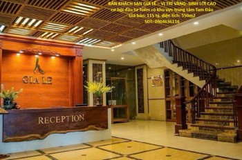 Bán Khách Sạn Gia Lê – Vị Trí Vàng- Sinh Lời Cao Cơ Hội Đầu Tư Hiếm Có Khu Vực Trung Tâm Tam Đảo