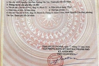 Căn Hộ Chính Chủ - Dọn Vào Ở Ngay - Nguyễn Cửu Phú, P. Tân Tạo, Q. Bình Tân, Tp Hồ Chí Minh