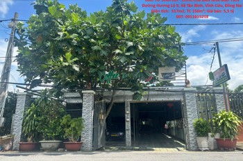 Đầu Tư Sinh Lời - Chính Chủ Bán Nhà Mặt Tiền Đường Hương Lộ 9, Xã Tân Bình, Vĩnh Cửu, Đồng Nai