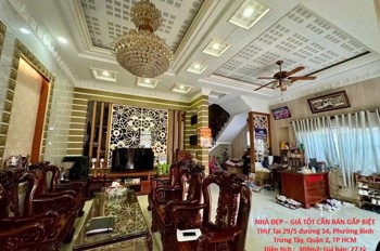 Nhà Đẹp – Giá Tốt Cần Bán Gấp Biệt Thự Tại Phường Bình Trưng Tây, Quận 2, Tp Hcm