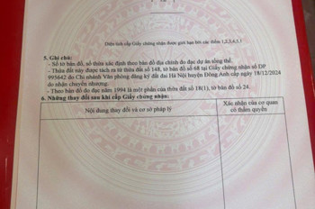 Bán Đất Xóm Gà Cổ Loa - 80M2 - Đường Thông Ô Tô