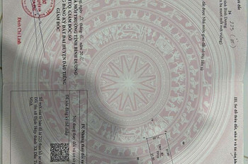 Cần Bán Lô Đất Khu Tái Định Cư Trung Tâm Định Hiệp