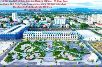 Bán Lô Đất Khu Tdc K2 Biển Bình Sơn Phường Mỹ Bình , Tp. Phan Rang Tháp Chàm, Tỉnh Ninh Thuận