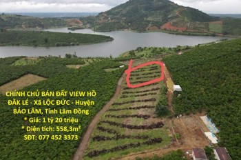 Chính Chủ Bán Đất View Hồ Đăk Lé - Xã Lộc Đức - Huyện Bảo Lâm, Tỉnh Lâm Đồng