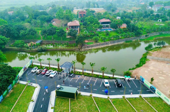 Đất View Hồ Hòa Lạc – 100M² Full Thổ Cư – Sổ Đỏ Trao Tay