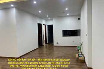 Căn Hộ Tiện Ích - Giá Tốt - Bán Nhanh Căn Góc Chung Cư Cland 81 Lê Đức Thọ, Phường Từ Liêm, Hà Nội