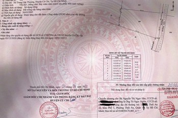 Hạ Giá Từ 1 Ty 990 Xuống Còn 1 Tỷ 550 ( Bớt Lộc ) Tiếp Môi Giới ) Bán Đất Xã Trung Lập Thượng, Củ