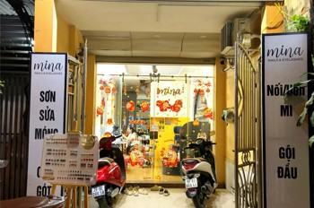 Hà Đông, Hà Nội Sang Gấp Tiệm Nail Mi Gội Khách Sẵn Vào Là Làm
