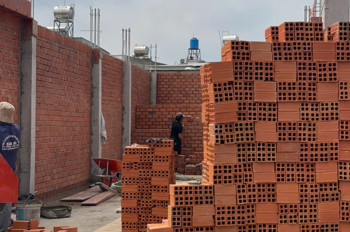 Còn 4 Nền Trong Khu Nhà Phố Đang Xây Dựng Đồng Bộ 126M Ngang 5M, 4 Tầng Đường Nhựa