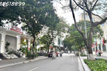 Bán Toà Văn Phòng Vip Dịch Vọng Hậu - Cầu Giấy - 200M2 - Mt 44M - 9 Tầng - View Vườn Hoa - Giá