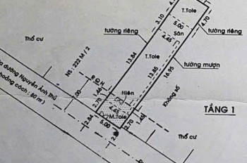 Mặt Tiền Trung Mỹ Tây – Ngang 10M Hiếm – Sát Nguyễn Ảnh Thủ