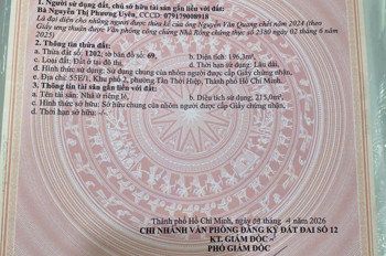 Nhà Mt Hiệp Thành 11 – Ngay Chợ Giản Dân – 17Tr/tháng – Giá Chỉ 8,8 Tỷ