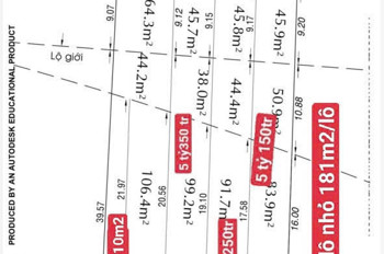 Ccg Gấp Bán 4 Lô Đất F0 Mặt Tiền Đông Thạnh 7 – Vị Trí Vip – Giá Cực Tốt