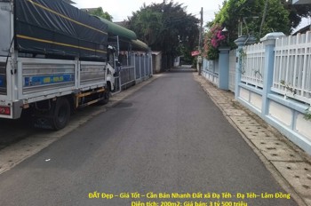 Đất Đẹp – Giá Tốt – Cần Bán Nhanh Đất Xã Đạ Tẻh - Đạ Tẻh– Lâm Đồng