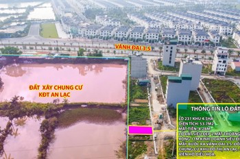 Tôi Cần Thanh Khoản Lô Đất Dịch Vụ Van Canh Khu 4.5Ha Diện Tích 54M Giá 18Xtr/m