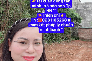 Chục Chính Kinh Doanh Tại Xuân Đồng Tân Mimh -Xã Sóc Sơn Thành Phố Hn - Diện Tích 103,8 M -Khuôn