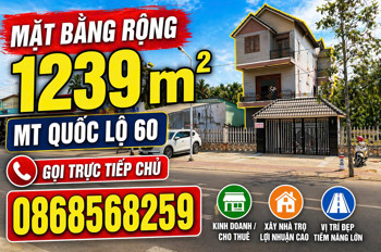 Chính Chủ Bán Gấp Nhà Mặt Tiền Quốc Lộ 60 Ở Tiểu Cần Trà Vinh