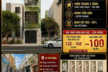 Nhà Mặt Phố Khu 307 Cát Tân Bình 133M2 - Sổ Hồng - 15 Tỷ - Lh: 0898333313