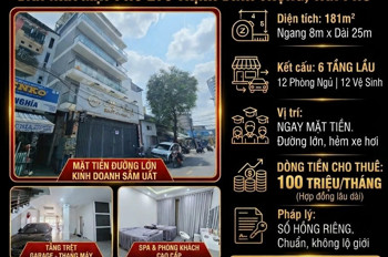 Nhà Mặt Tiền 276 Trịnh Đình Trọng Tân Phú - 181M2 - 800M2 Sd - 6 Tầng - 12Pn - 42 Tỷ - Shr - Lh