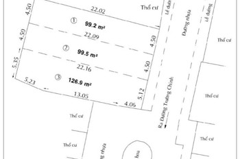 Giá Rẻ Nhất Khu Vực! – 2 Lô Đất Sau Mặt Tiền Dương Thị Giang, Q12