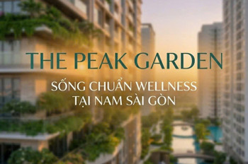 Căn Hộ Wellness Tại Q7 – Không Gian Sống Tinh Chọn The Peak Garden Giá Từ 75 Triệu/m2, 15% Kí Hđmb