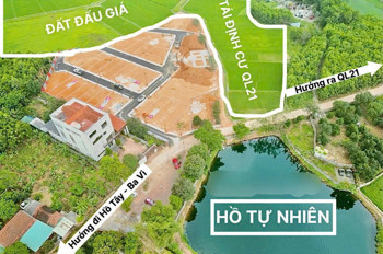 Sốc! 150M Ra Ql21a Mở Rộng 80M – Đất Sát Dự Án Đấu Giá Đòng Mô Lake Side - Mua Là Thắng