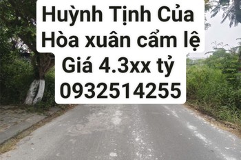 Bán Lô Đất Huỳnh Tịnh Của - Hoà Xuân - Cẩm Lệ - Đà Nẵng - Đối Diện Chung Cư Thương Mai - Giá Đầu Tư