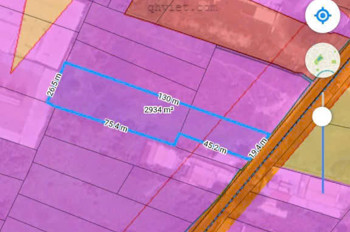 Bán Đất Mặt Tiền Võ Văn Bích – Dt 2.934M² – Thổ Cư 2.217M² – Giá Chỉ 25 Tỷ