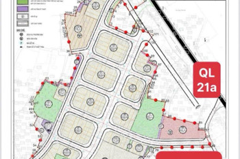 Bán Lô Góc Mặt Kinh Doanh Làn 2 Ql21 Gần Cổng Trường Đhqg Và Khu Cnc Hòa Lạc Đã Có Sổ Full Thổ Cư