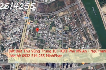 Chính Chủ Cần Bán Nhanh Lô Đất Biệt Thự Khu Đô Thị Phú Mỹ An - Ngũ Hành Sơn - 300M2 - Đường 7M5 