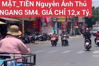Giảm Ngộp Chỉ 12.79 Tỷ Sở Hữu Nhà (5.5X40) Mặt Tiền Nguyễn Ảnh Thủ, Hóc Môn