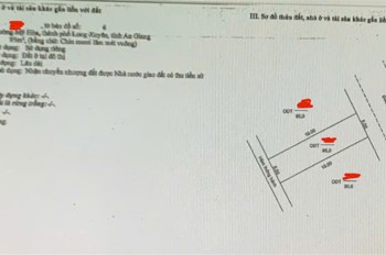 Bán Đất Mặt Tiền Kinh Doanh – Phường Mỹ Hòa, Tp. Long Xuyên, An Giang