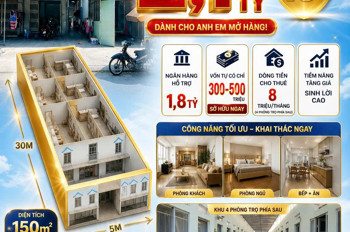 Siêu Phẩm Mặt Phố Tạo Lực 2, Lai Uyên, Bàu Bàng - 150M2, 6Pn, Sổ Đỏ Chỉ 2.1 Tỷ! Cơ Hội Vàng Có