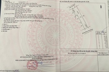 Đất Mặt Tiền Đẹp – Giá Tốt – Chính Chủ Cần Bán Tại Xã Phước Khánh, Huyện Nhơn Trạch