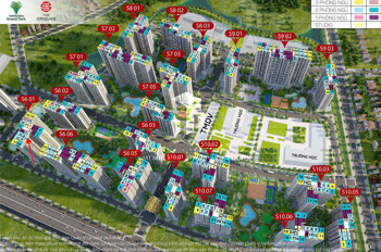 Chính Chủ Bán Căn Hộ 2Pn 2Wc – 59M², Tòa S601, The Origami – Vinhomes Grand Park - Thủ Đức, Tp Hồ
