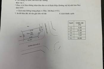 Bán Đất Ấp Hiệp Phước, Xã Định Hiệp, Dầu Tiếng, Bình Dương – Lô Góc 2 Mặt Tiền