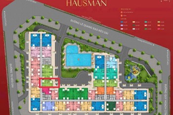 Bán Căn Góc Tầng Trung 75.8M2 -2Pn(2wc) Dự Án Hausman Premium Residences Đường Lê Quang Đạo, Đại Mỗ