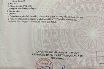 Đất Đẹp – Giá Đầu Tư – Chính Chủ Cần Bán Gấp Lô Đất Tại Đường Nguyễn Tất Thành, Thị Trấn Ái Nghĩa,