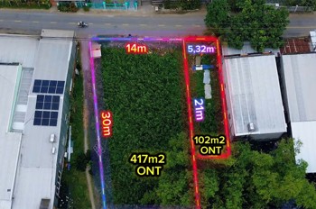 Chính Chủ Cần Bán Đất Thổ Cư Mặt Tiền Đường Nhựa Xã Vĩnh Trạch, Thoại Sơn, An Giang